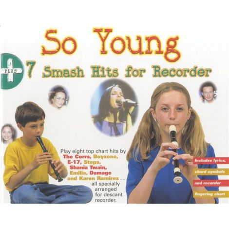 So Young + 7 Smash Hits For Recorder