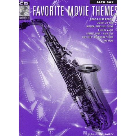 Favorite Movie Themes for Alto Sax