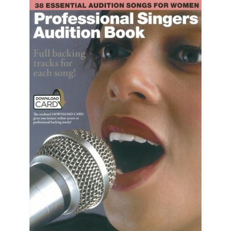 Professional Singers Audition Book (Book/Download Card)