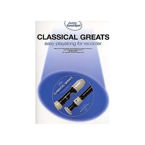 Junior Guest Spot: Classical Greats - Easy Playalong (Recorder)