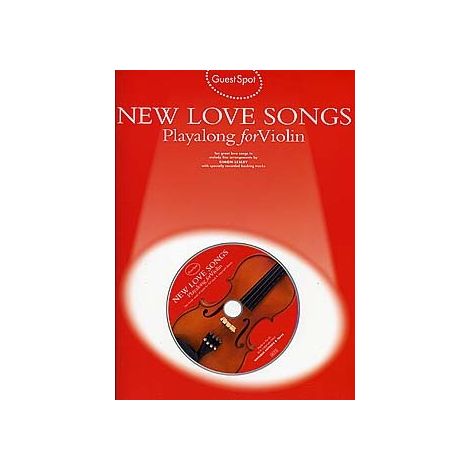Guest Spot: New Love Songs Playalong For Violin (Book/CD)