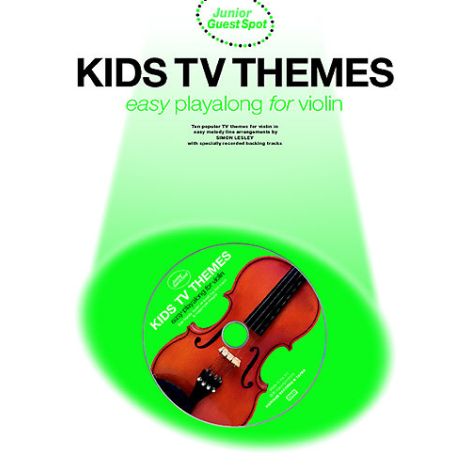 Junior Guest Spot: Kids TV Themes Easy Playalong (