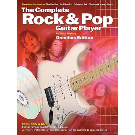 Complete Rock And Pop Guitar Player Omnibus Edition (Book And 3CDs)