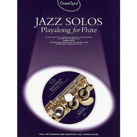 Guest Spot: Jazz Solos Playalong For Flute