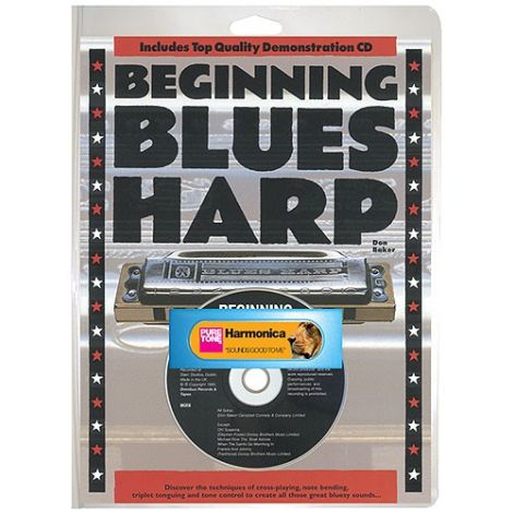 Beginning Blues Harp (Book/CD/Harmonica)