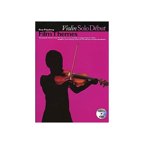 Solo Debut: Film Themes - Easy Playalong Violin