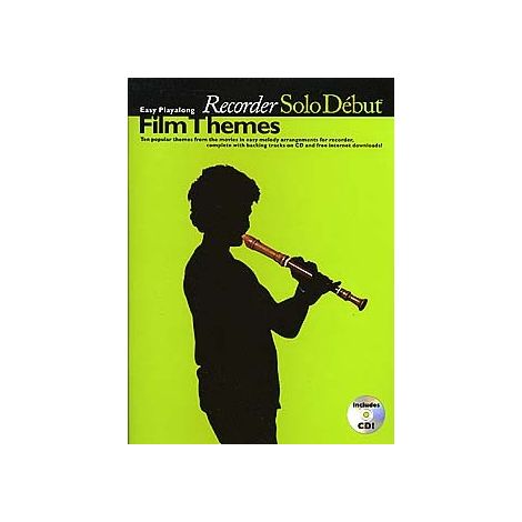 Solo Debut: Film Themes - Easy Playalong Recorder