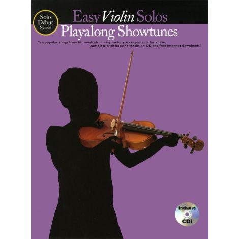 Solo Debut: Playalong Showtunes - Easy Violin Solos