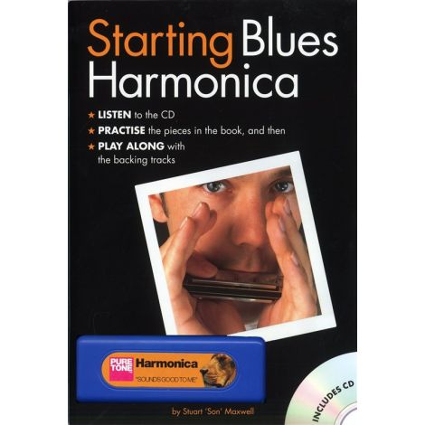 Starting Blues Harmonica (Book/CD/Harmonica)