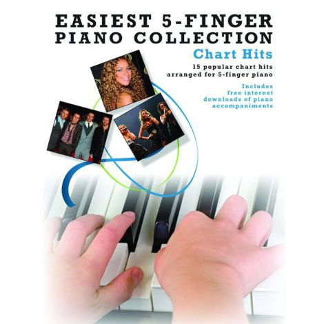 Easiest 5-Finger Piano Collection: Chart Hits