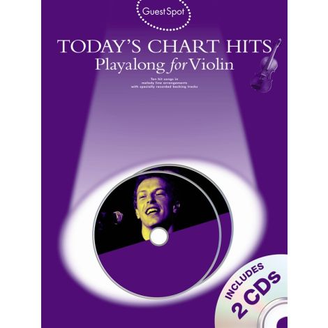 Guest Spot: Today's Chart Hits - Playalong for Violin