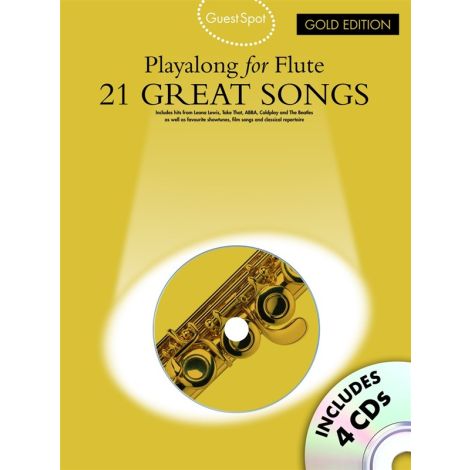 Guest Spot: Playalong For Flute - Gold Edition