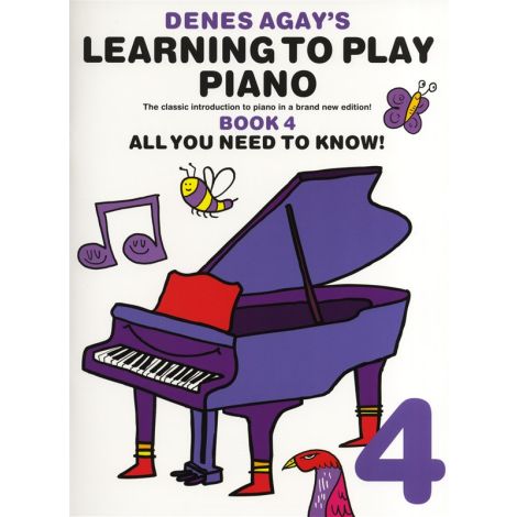Denes Agay's Learning To Play Piano - Book 3 - Moving On