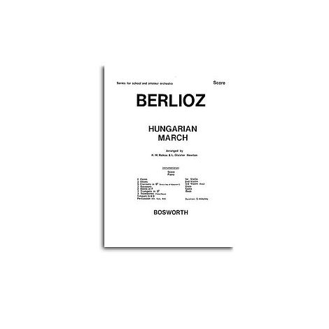 Berlioz, H Hungarian March Rokos Orch (Ma) Sc/Pts