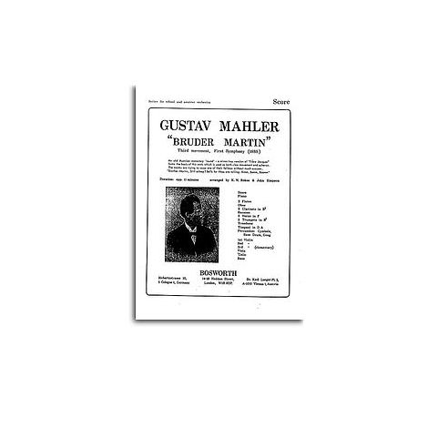 Gustav Mahler: 1st Symphony 3rd Movement 'Bruder Martin' (Score/Parts)