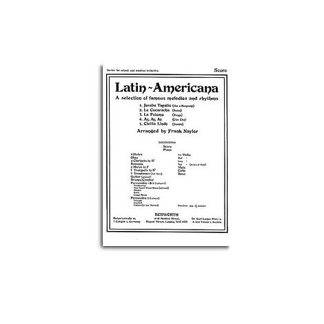 Frank Naylor: Latin Americana (Score/Parts)