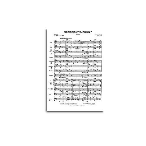 Stamitz, J Rococo Symphony Op.5 No.5 Rokos Arnell Orch (A) Sc/Pts