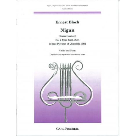 Bloch: Nigun (Improvisation) No. 2 from "Baal Shem