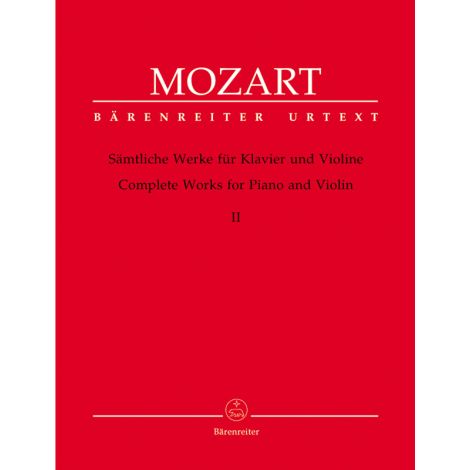 Mozart Complete Works for Violin & Piano, Vol. 2