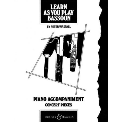 Learn As You Play Bassoon (Teachers Book) PIANO ACCOMPANIMENTS