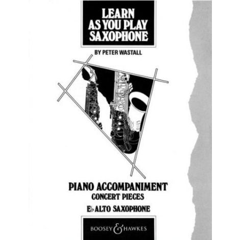 Learn As You Play Saxophone (Alto) (Teachers Book)