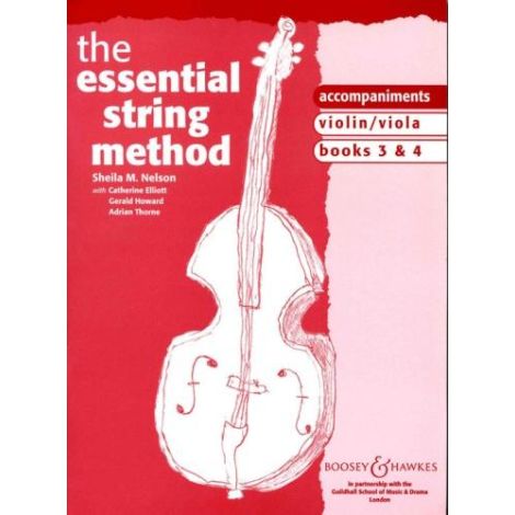 Sheila Nelson: Essential String Method 3 & 4 (ViolIN/VIOLA) PIANO ACCOMPANIMENTS