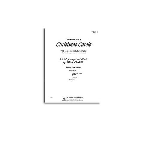 25 Christmas Carols - Violin 1