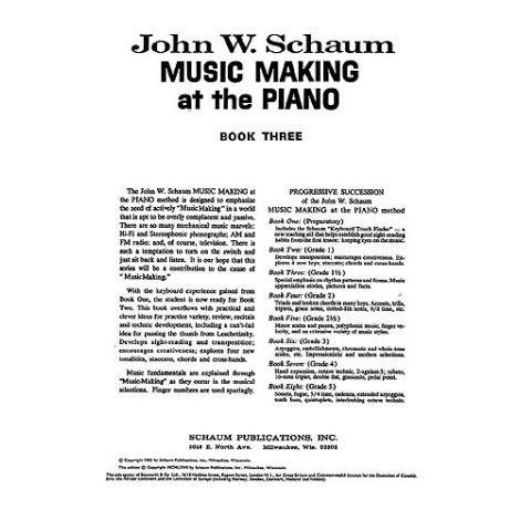 John W. Schaum: Music Making At The Piano Book 2 Level 1