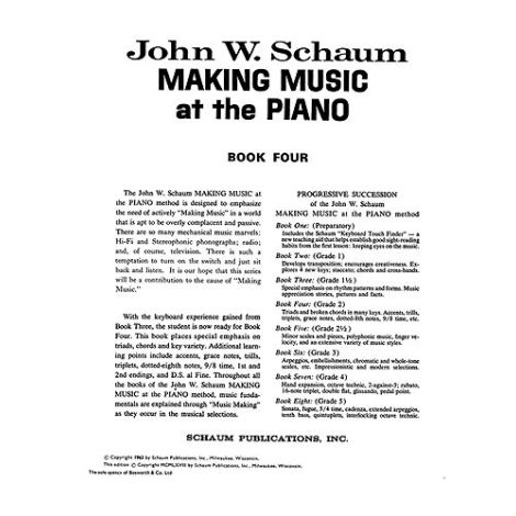 John W. Schaum: Music Making At The Piano Book 3 Level 2