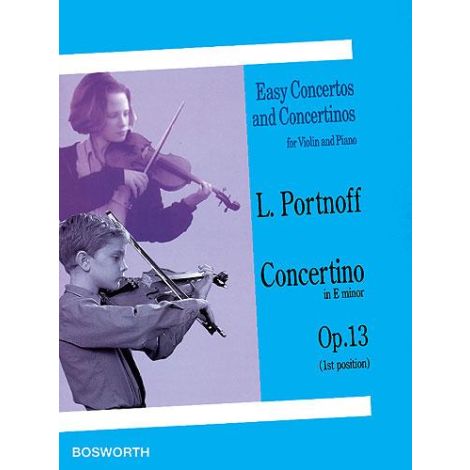 Portnoff: Concertino in E minor, Op.13 (Violin & P