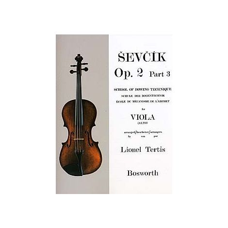 Sevcik Viola Studies: School Of Bowing Technique Part 3