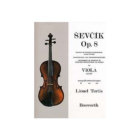Sevcik Viola Studies: Changes Of Position And Preparatory Scale Studies