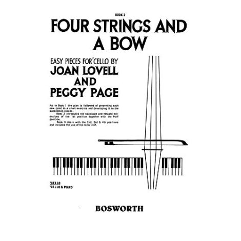 Joan Lovell/Peggy Page: Four Strings And A Bow Book 2 (Cello Part)
