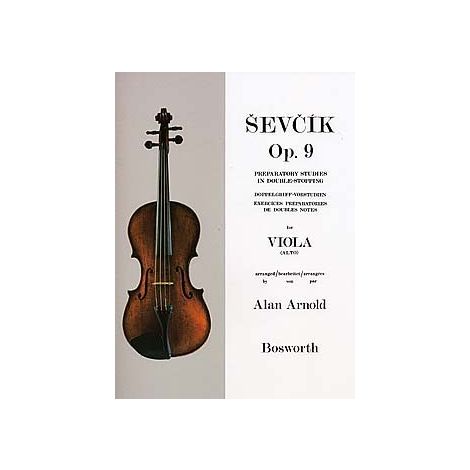 Sevcik Viola Studies: Preparatory Studies In Double-Stopping Op.9