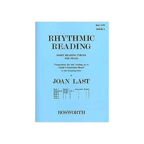 Joan Last: Rhythmic Reading (Sight Reading Pieces) Book 2 Grade 2