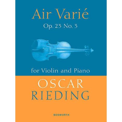 Rieding: Air Varie For Violin And Piano Op.23 No.3