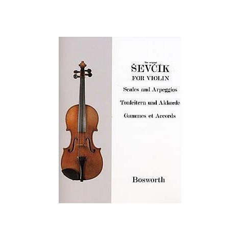 Sevcik Violin Studies: Scales And Arpeggios