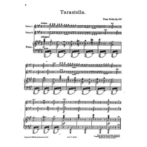 Franz Drdla: Tarantella Op.42