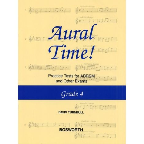 David Turnbull: Aural Time! Practice Tests - Grade 4