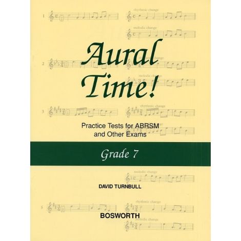 David Turnbull: Aural Time! Practice Tests - Grade 7