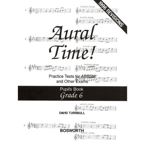 David Turnbull: Aural Time! Practice Tests - Grade 6 (Pupil's Book)