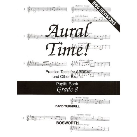 David Turnbull: Aural Time! Practice Tests - Grade 8 (Pupil's Book)