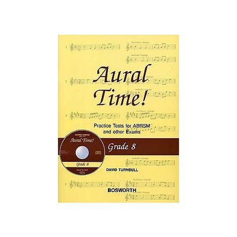 David Turnbull: Aural Time! Practice Tests - Grade 8 (Book/CD)