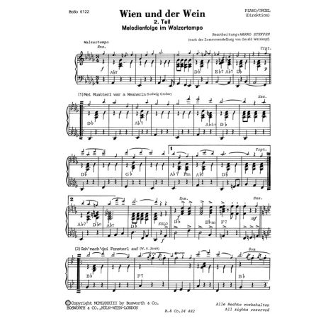 Wien Und Der Wein Parts 1 & 2 Big Band Dance Series Tocm Bndnd