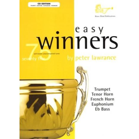 Easy Winners for Treble Clef Brass (Part & CD) Trumpet/Trombone/Euphonium