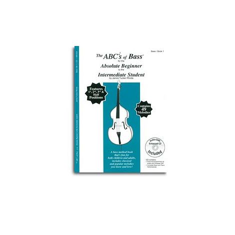Janice Tucker Rhoda: The ABCs Of Bass For The Absolute Beginner To The Intermediate Student (Book/CD)