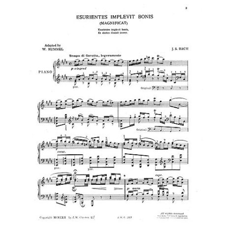 J.S.Bach/Walter Rummel: Magnificat