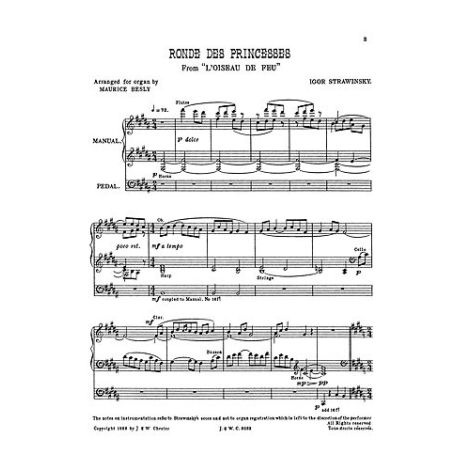 Igor Stravinsky: Ronde Des Princesses (Organ)
