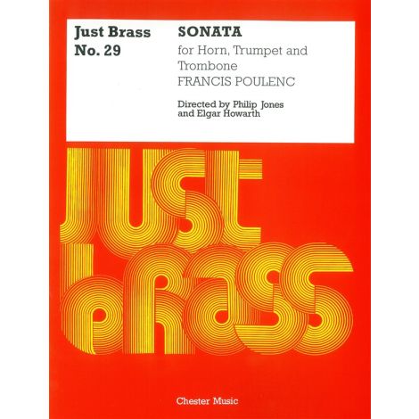 Francis Poulenc: Sonata For Horn, Trumpet And Trombone