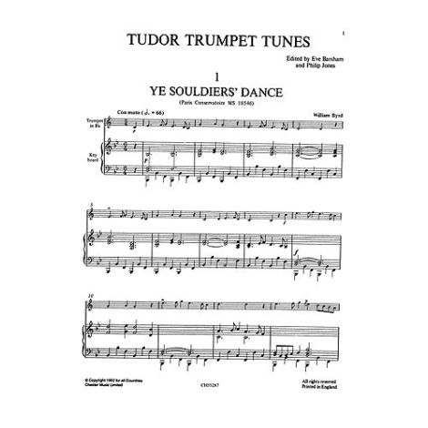 Just Brass: Trumpet Solos Volume 1 - Tudor Trumpet Tunes